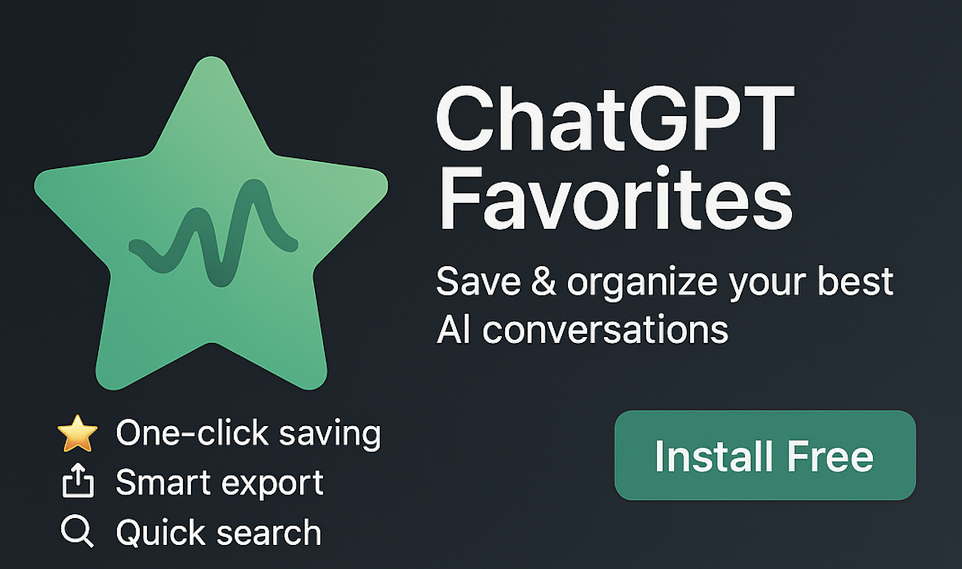 ChatGPT Favorites — Chrome Extension