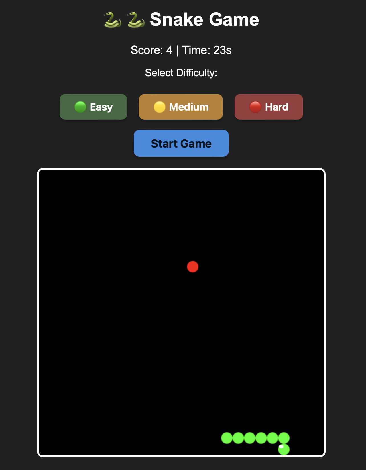 Snake Game preview