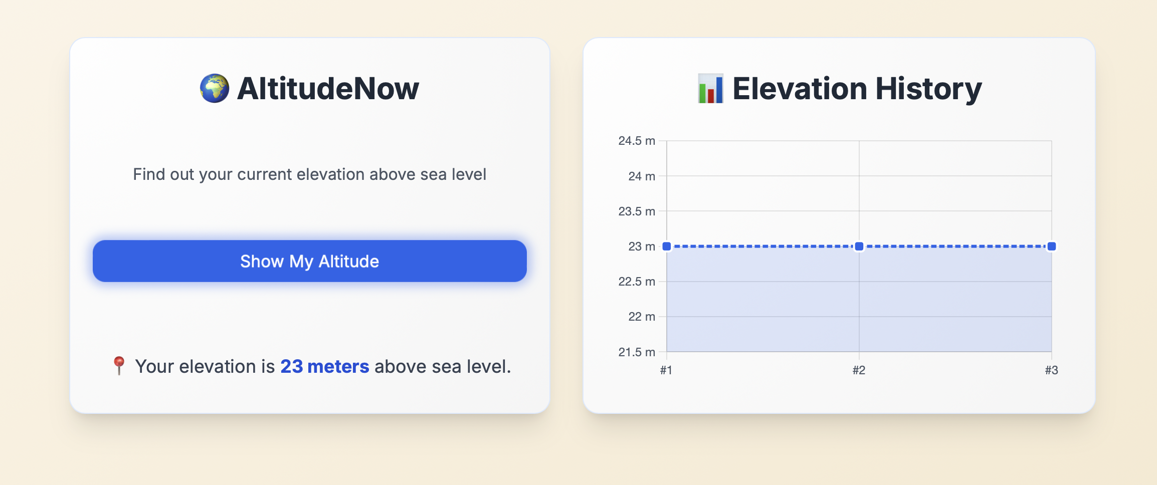 AltitudeNow preview